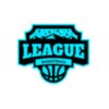 League Basketball logo template