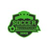 Soccer Tournament logo template 02