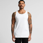 Mens Organic Rib Singlet