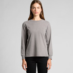 Wo's Heavy Faded L/S Tee