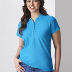 Womens Crew Short Sleeve Polo