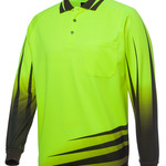 Hi Vis L/S Rippa Sub Polo