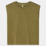 Women's Garment Dyed Muscle Tee